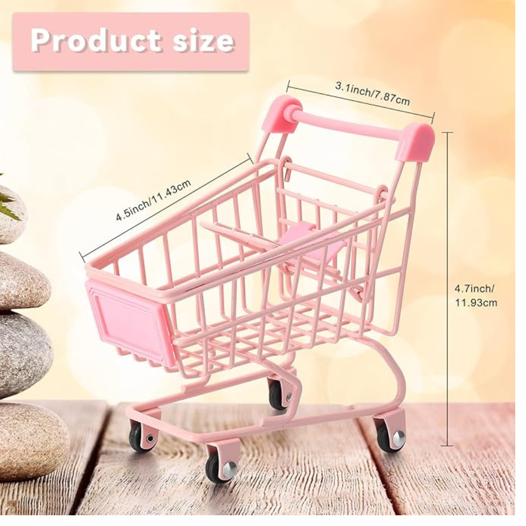 Mini steel Shopping Cart