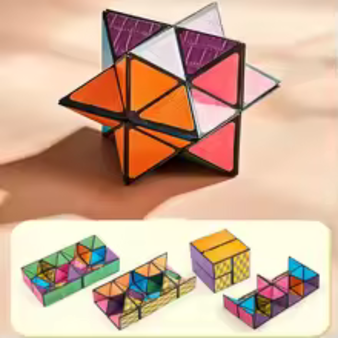 3D Magic Cube Puzzle - Random design