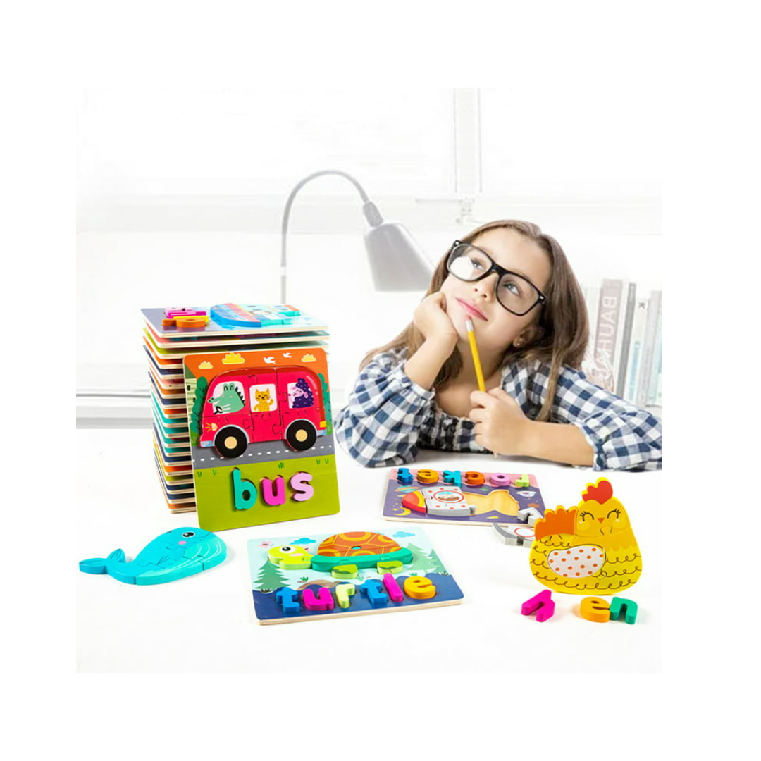 Alphabet Spelling Puzzles