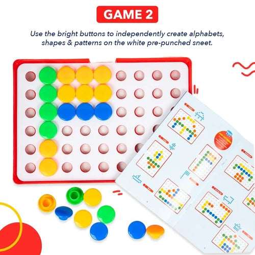 2in1  Button Art