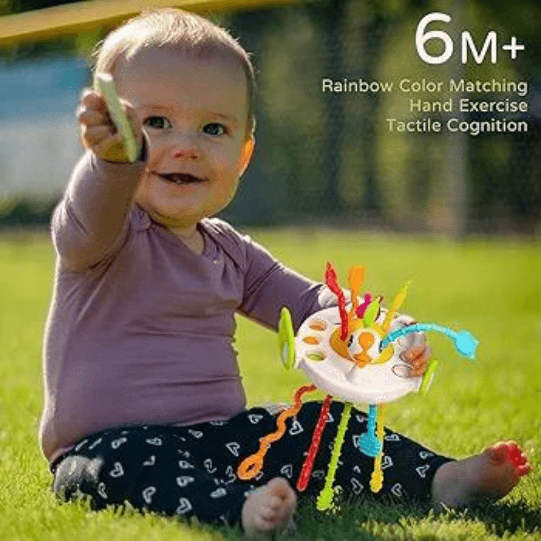 Sensory Pull String Activity Toy