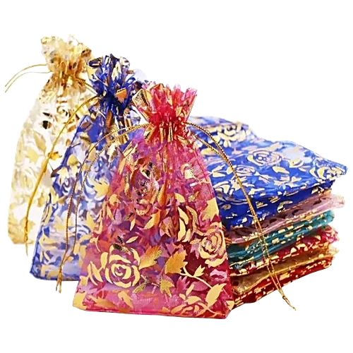 Net Fabric Potli Pouch