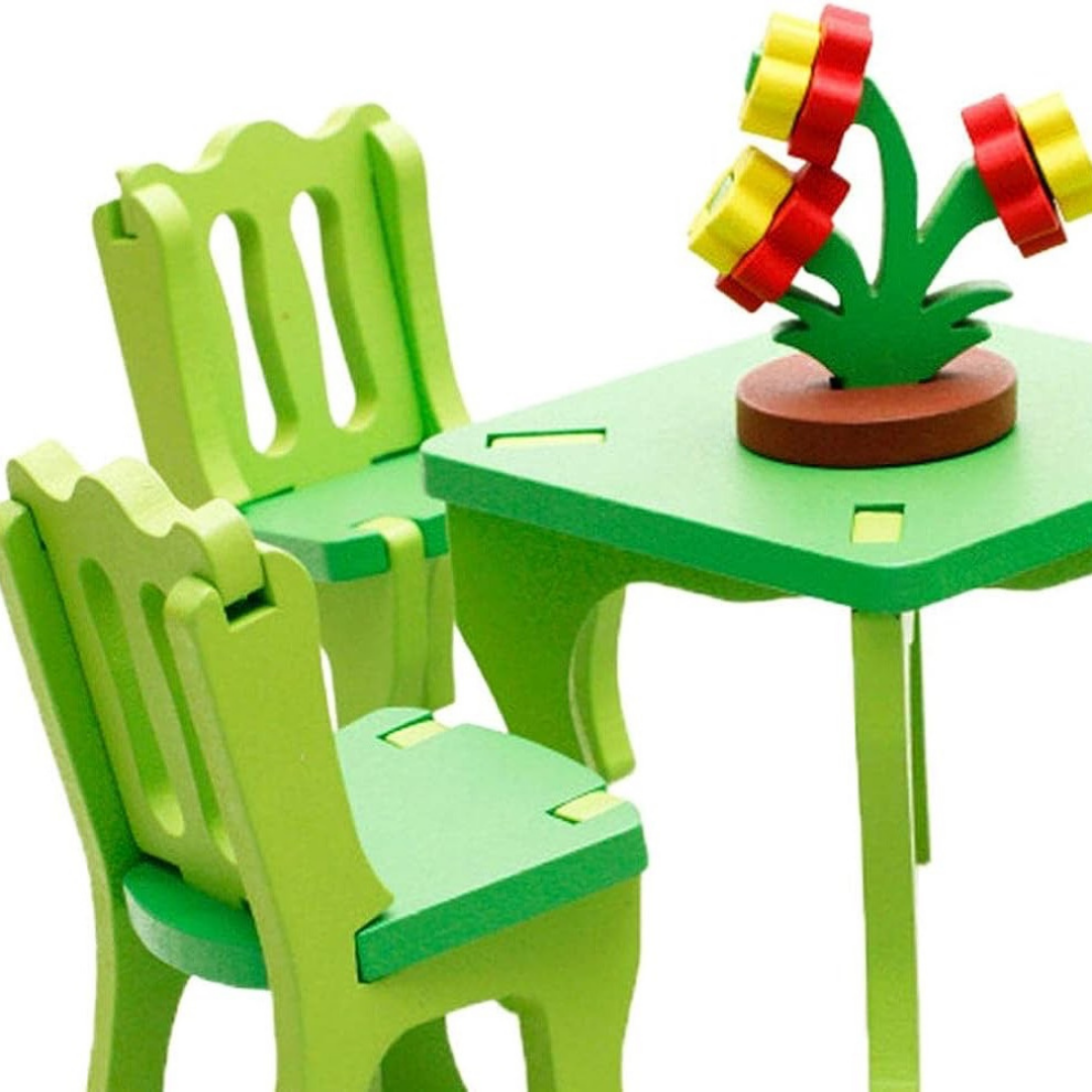 3d assembly furniture set
