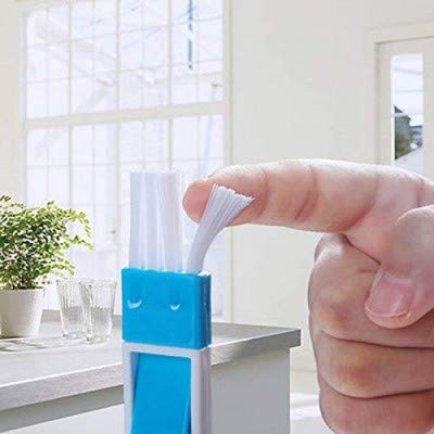 Multipurpose Dust Cleaning Brush (2 in 1) - Ideal for Window Frame