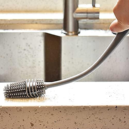 Multifunctional Silicone Bottle Brush - Dark color