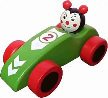 Wooden Sports Racing Car(1 PC)
