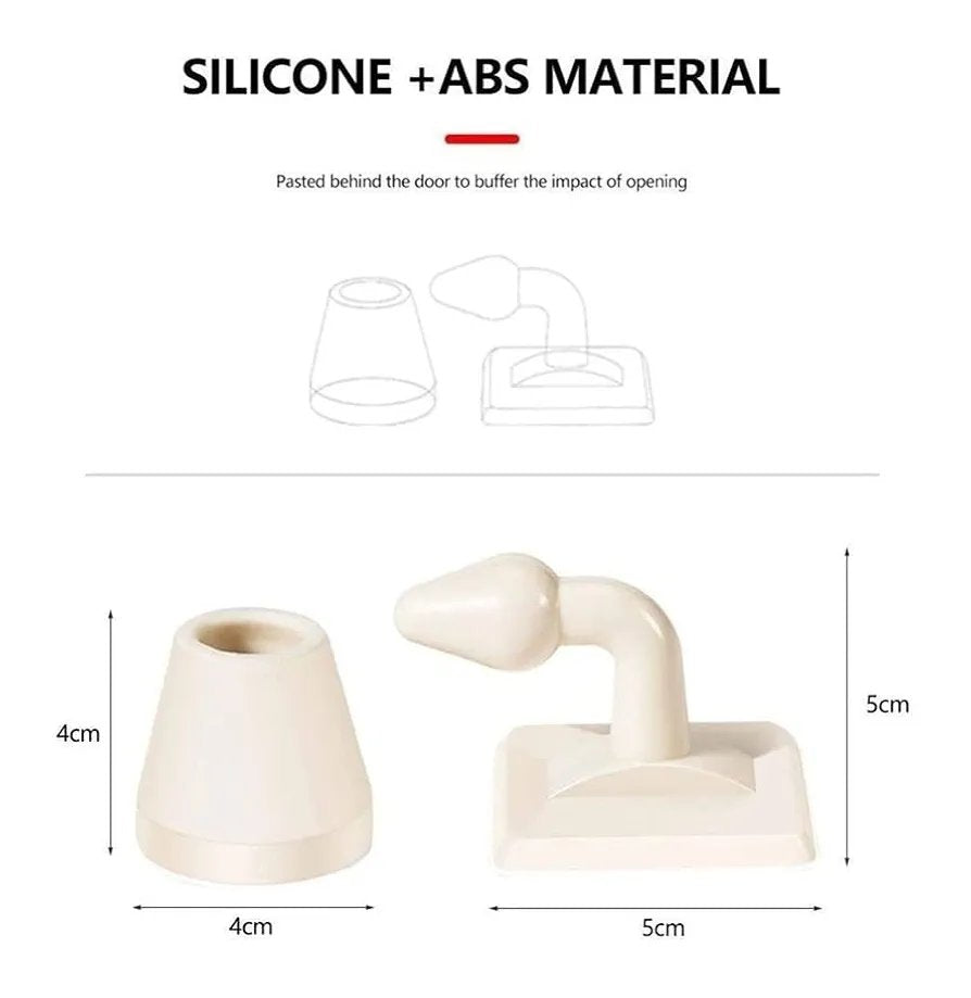 Floor Rubber Door Draft Stopper (1pc)