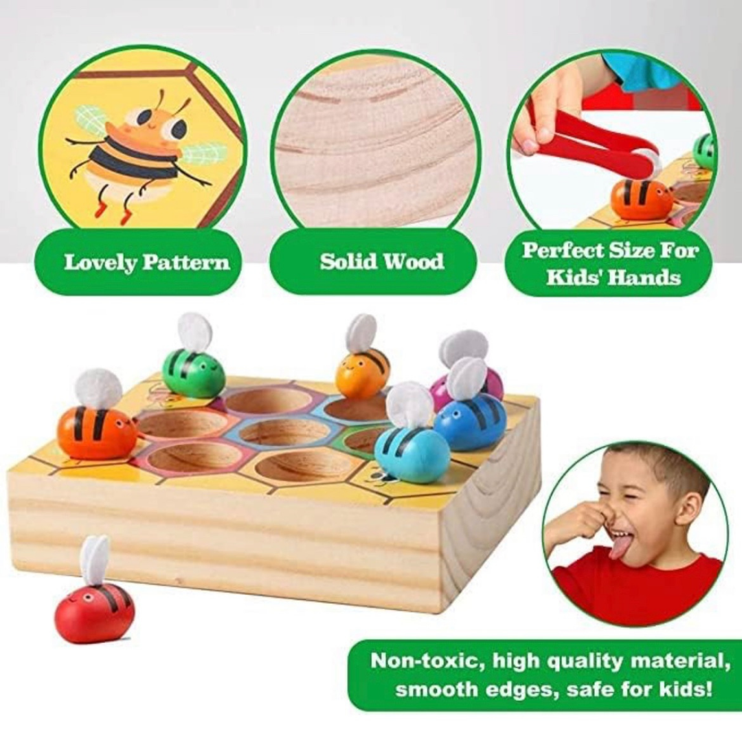 Bee catching toy