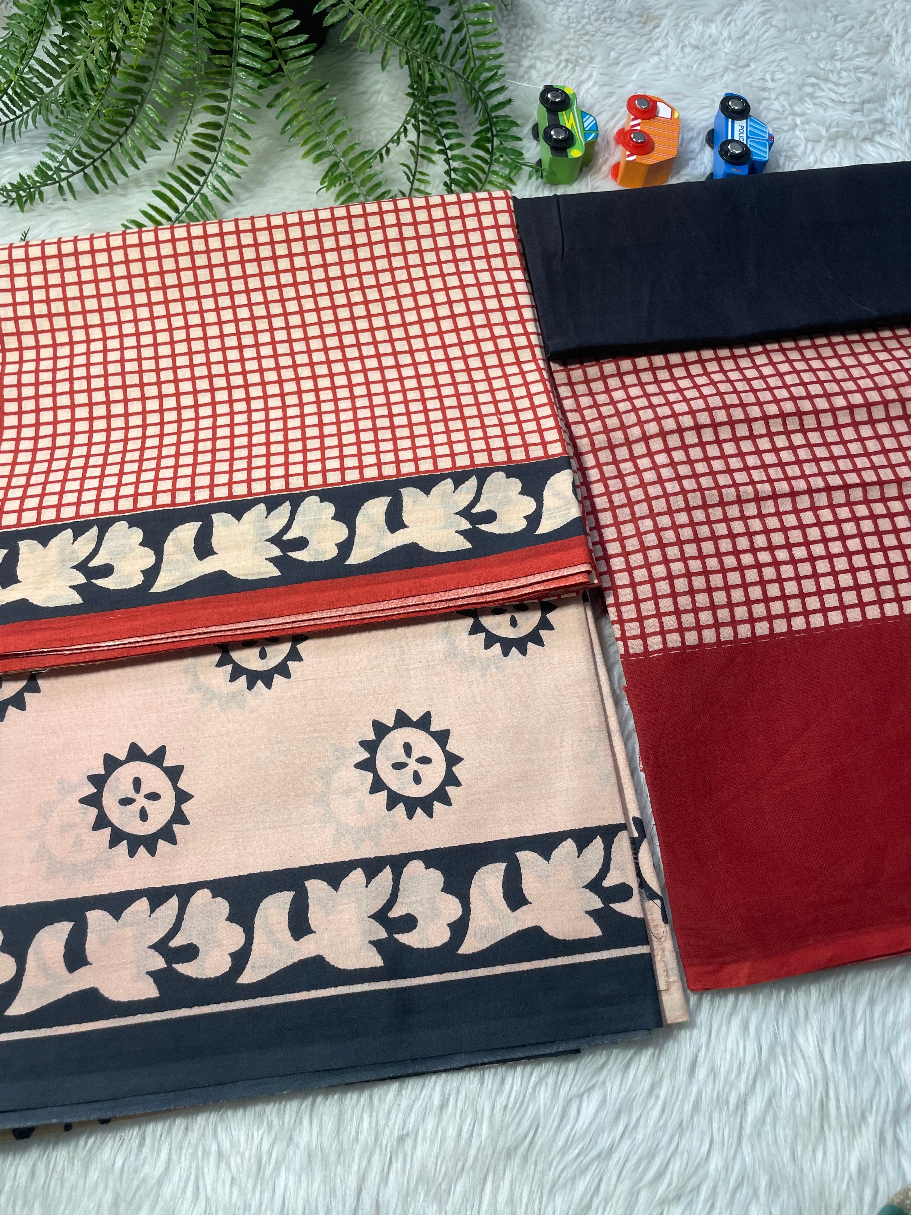 Jaipur pure cotton Unstitched suits
