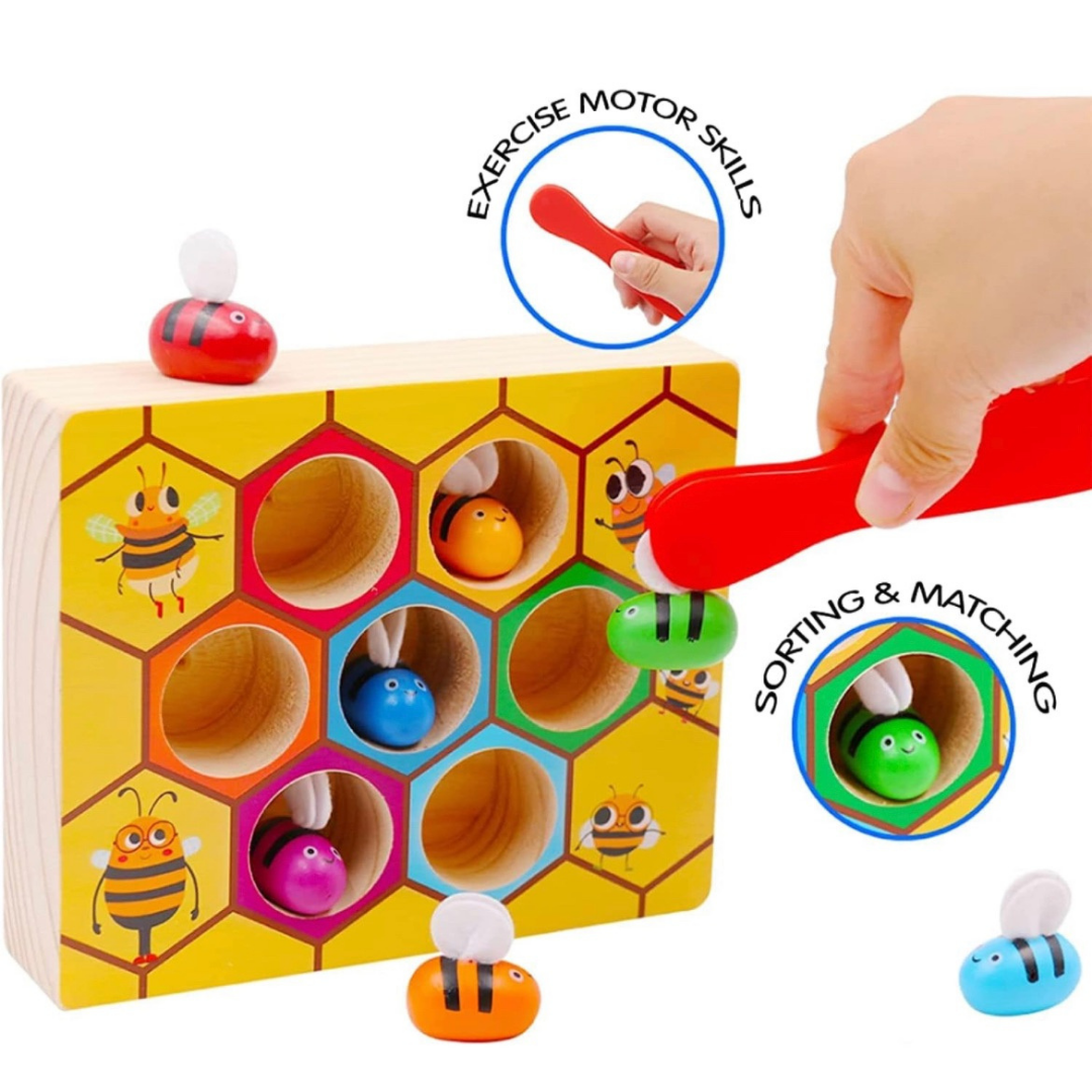 Bee catching toy