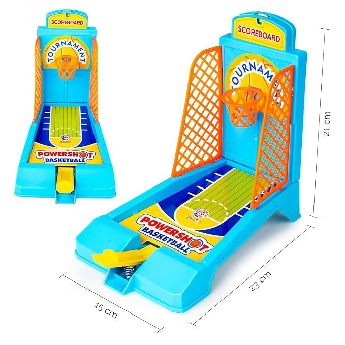 Powershot basketball board game