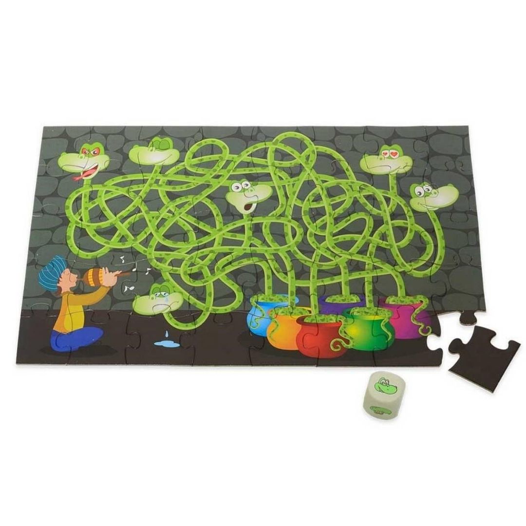 Moody snakes maze & puzzle