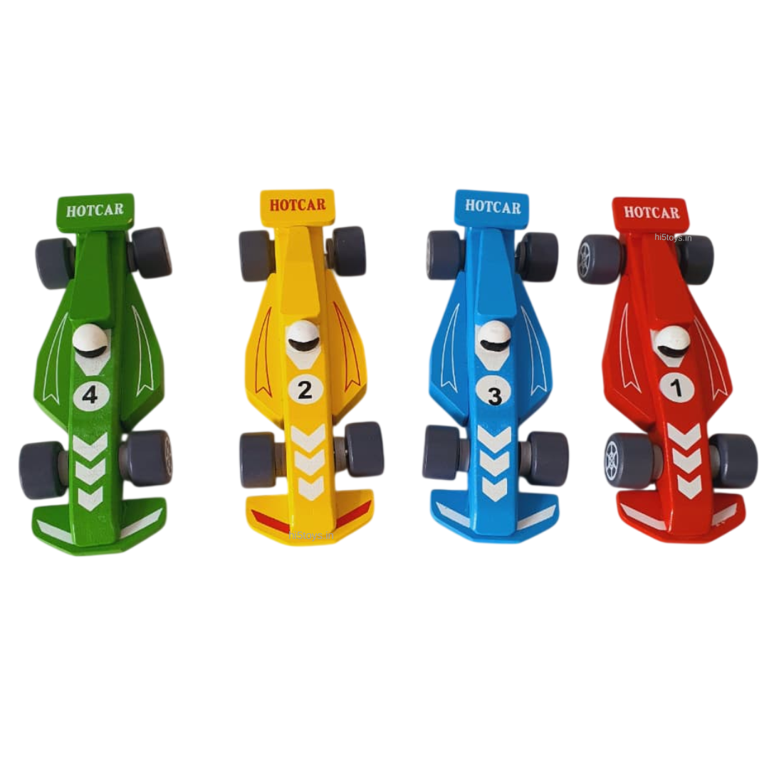 Wooden Racing Car (1pc)