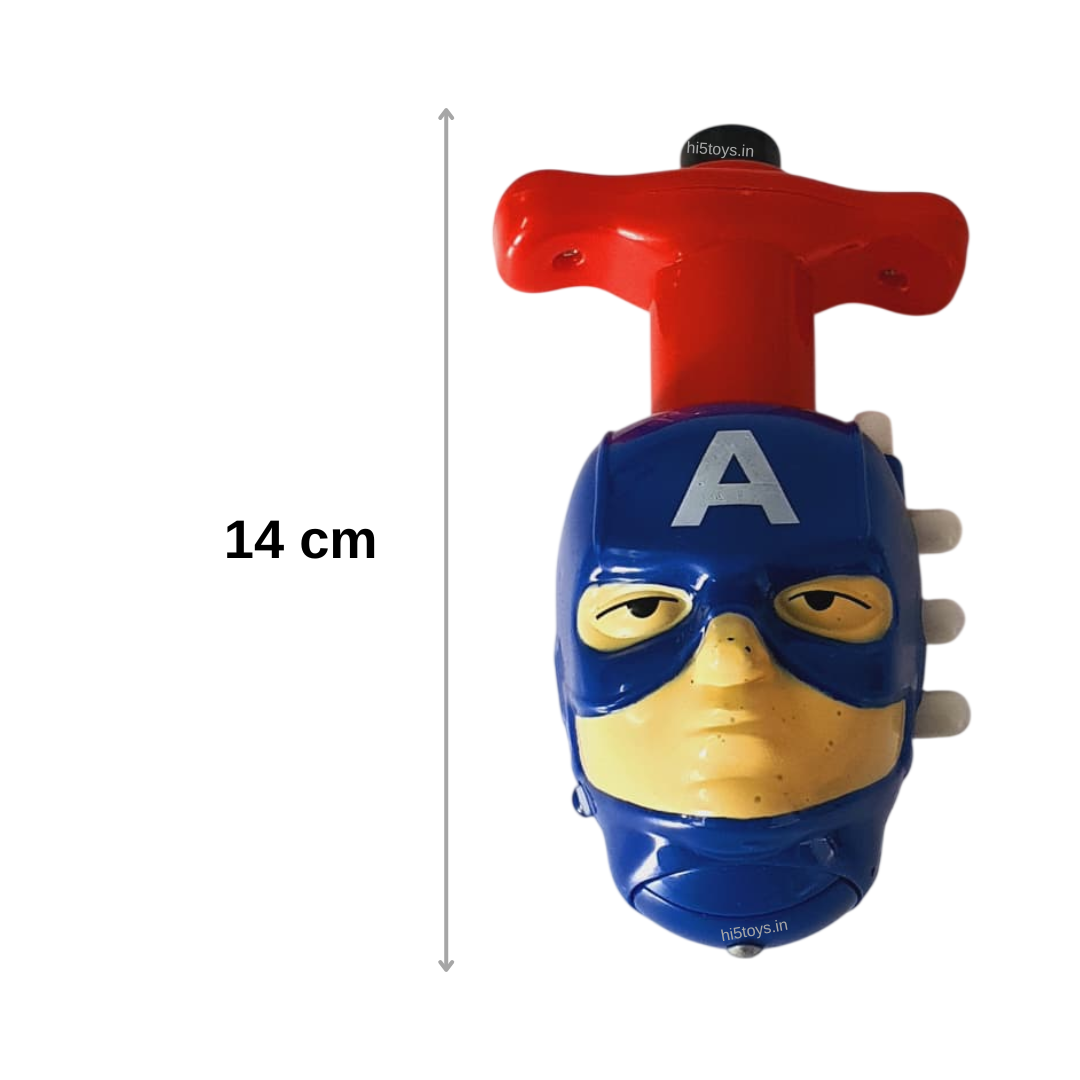 Captain America Spinning Top