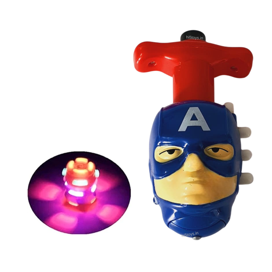 Captain America Spinning Top