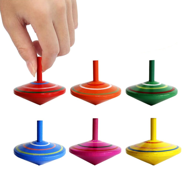 Wood Spinning Top (1pc)