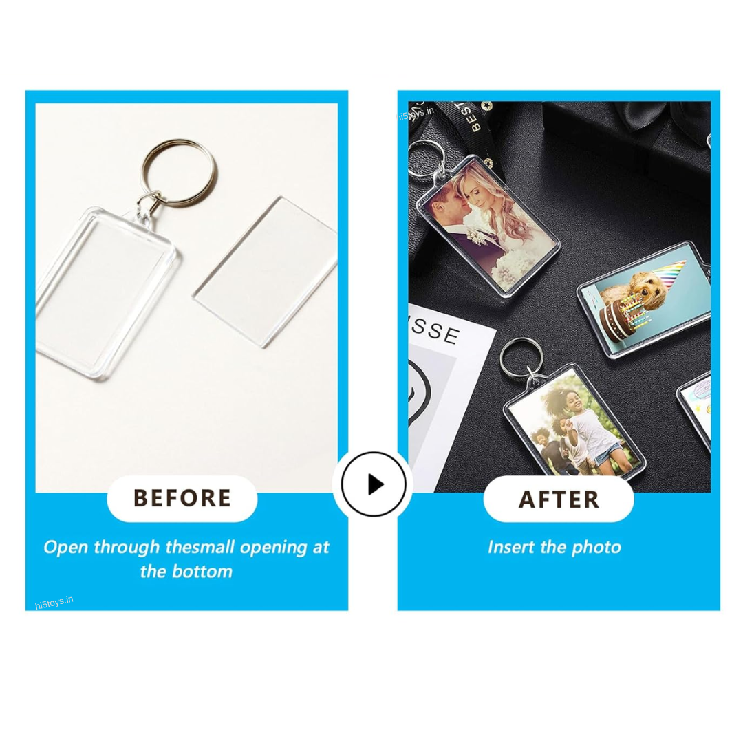 Photo Frame Keychain (1pc)