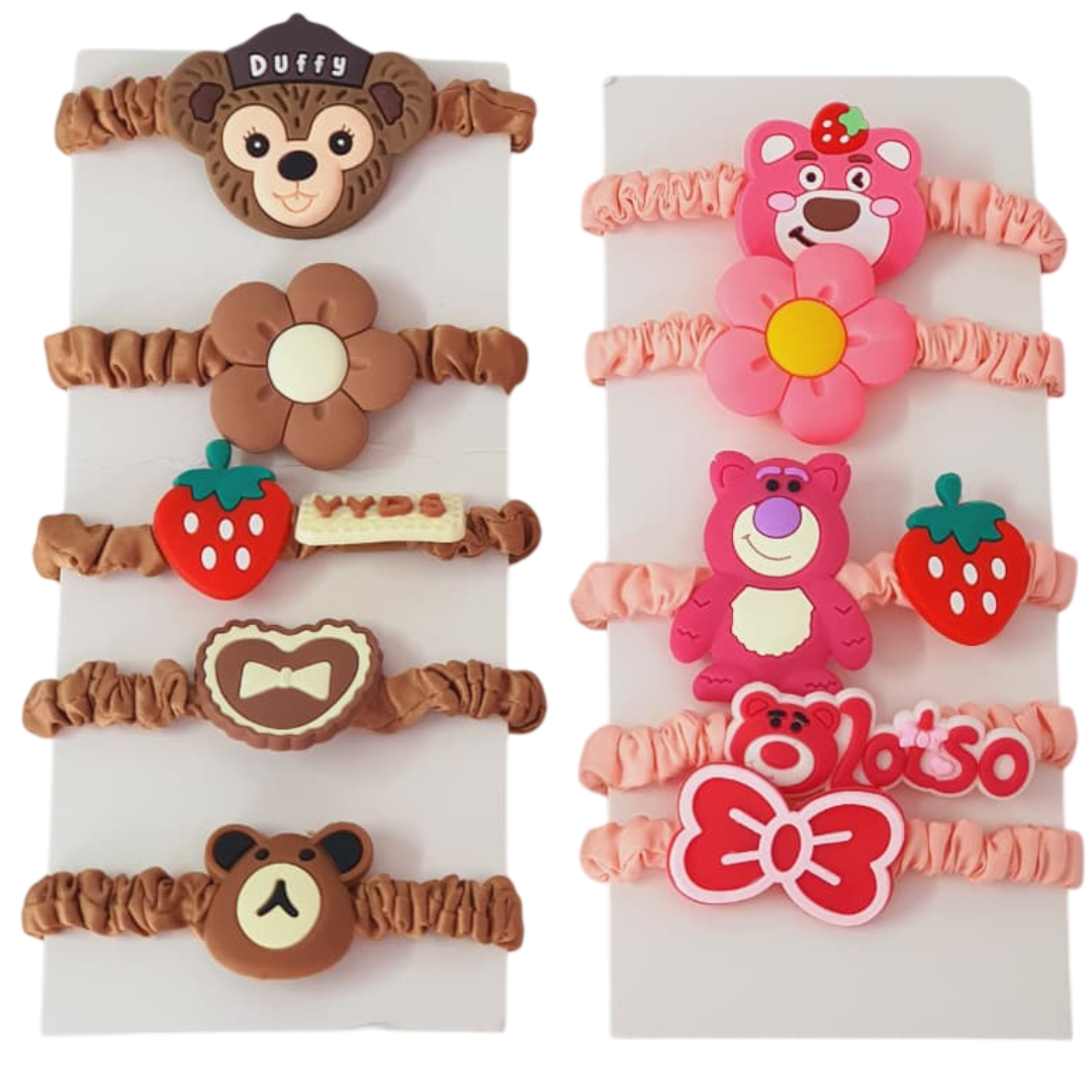 Cartoon Hair Band Set