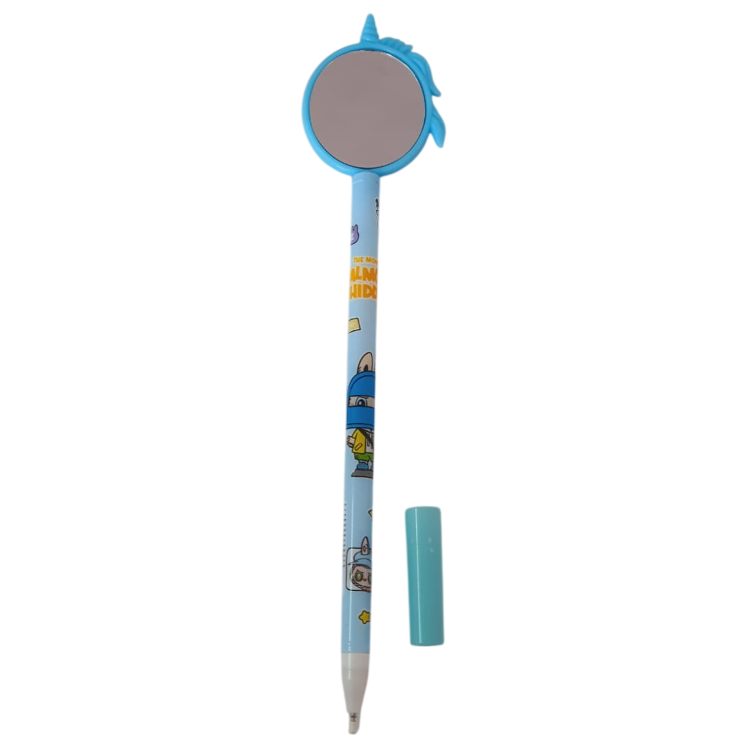 Pen with Mirror and Comb (1pc)
