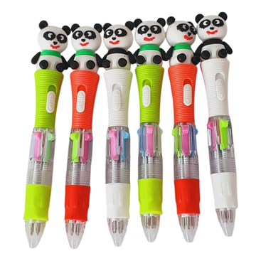 Panda Multi-Color Pen with light (1pc)