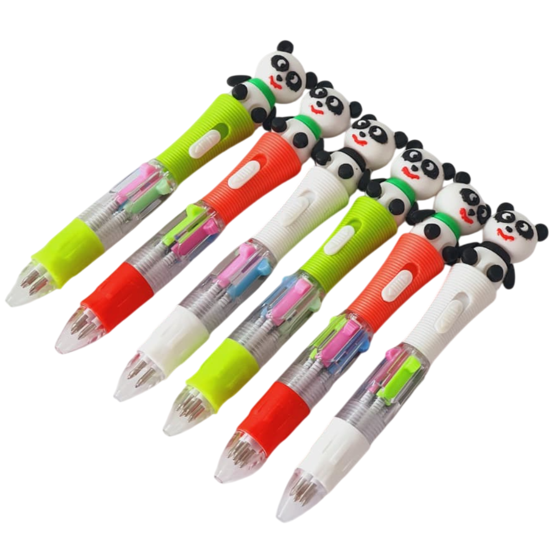 Panda Multi-Color Pen with light (1pc)