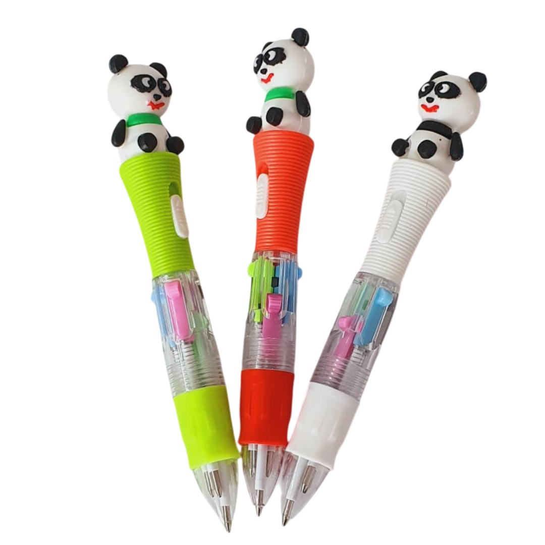 Panda Multi-Color Pen with light (1pc)