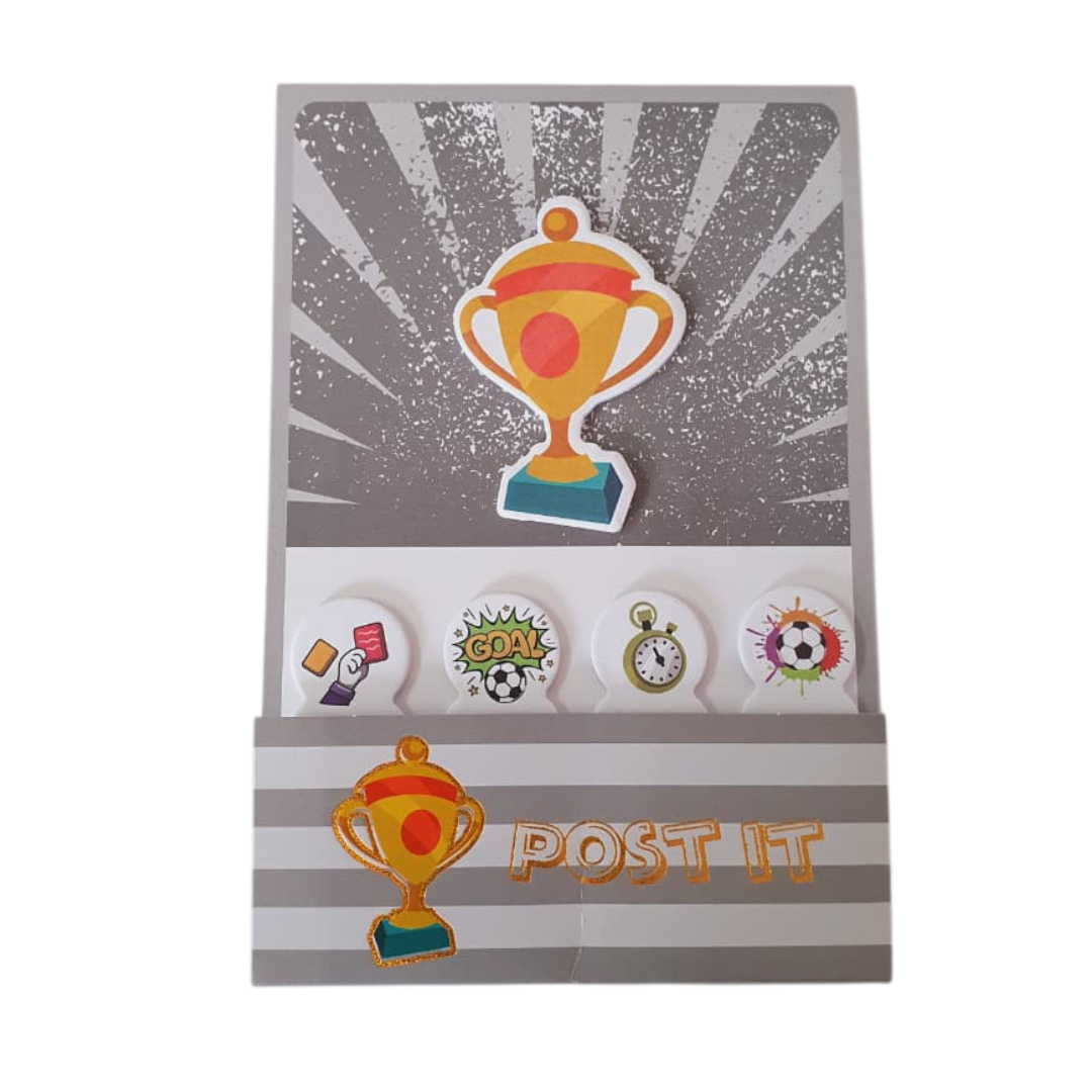 Football theme Sticky Notes (1pc)