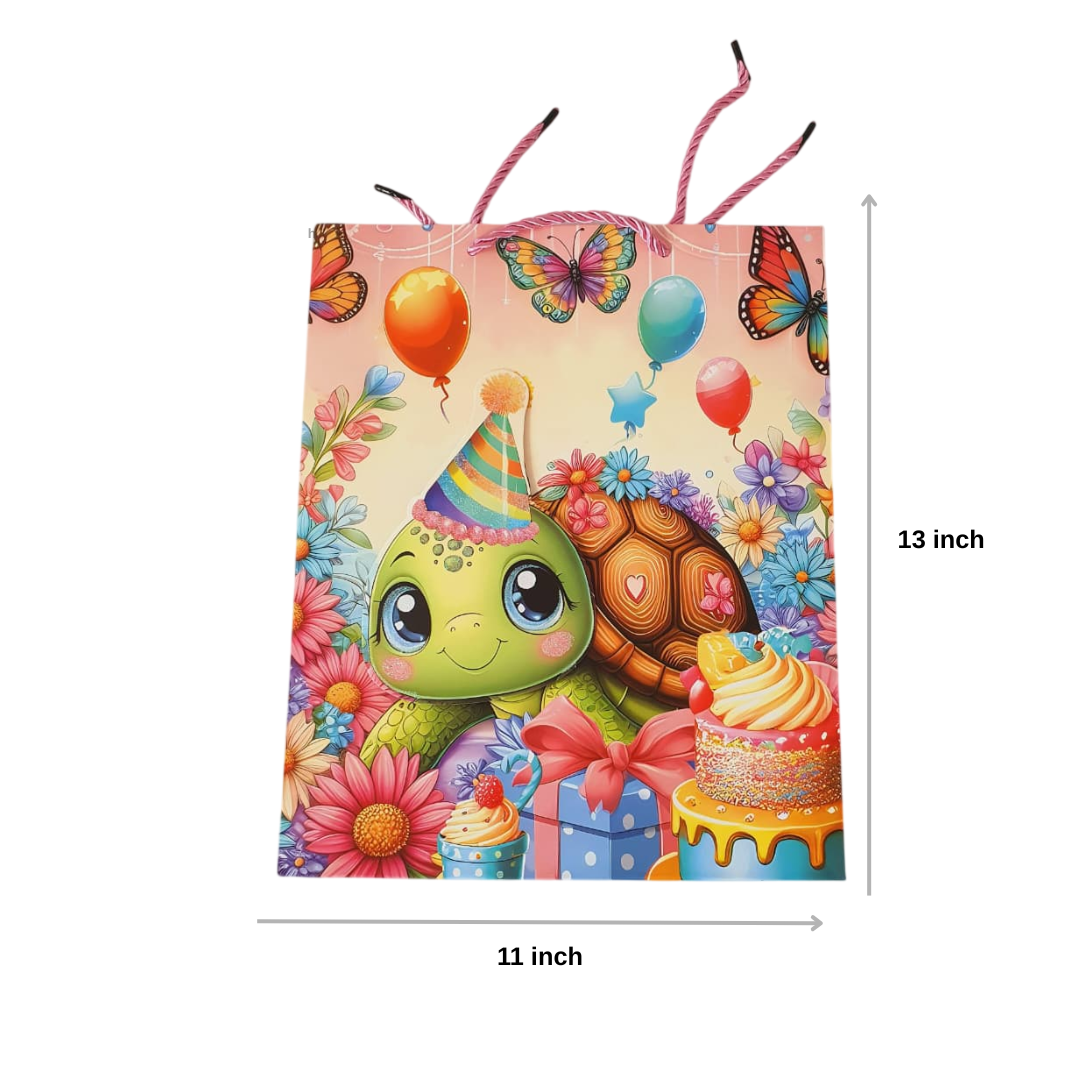 Paper gift bags- Animal theme (Big)- 1pc