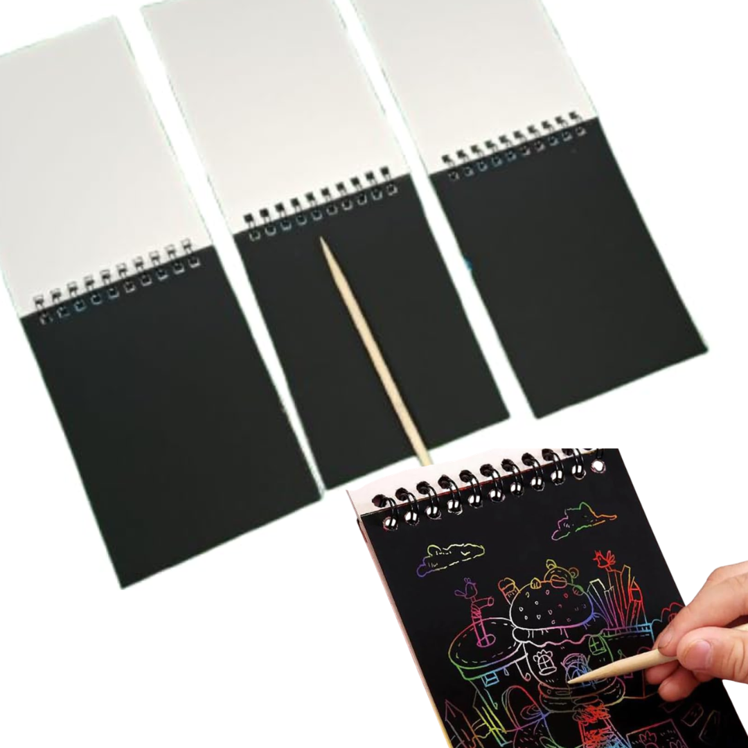 Scratch Art Notebook (1pc)