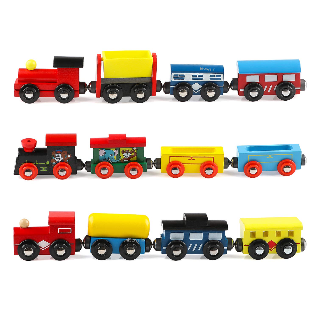 Wooden Magnetic Train Toy
