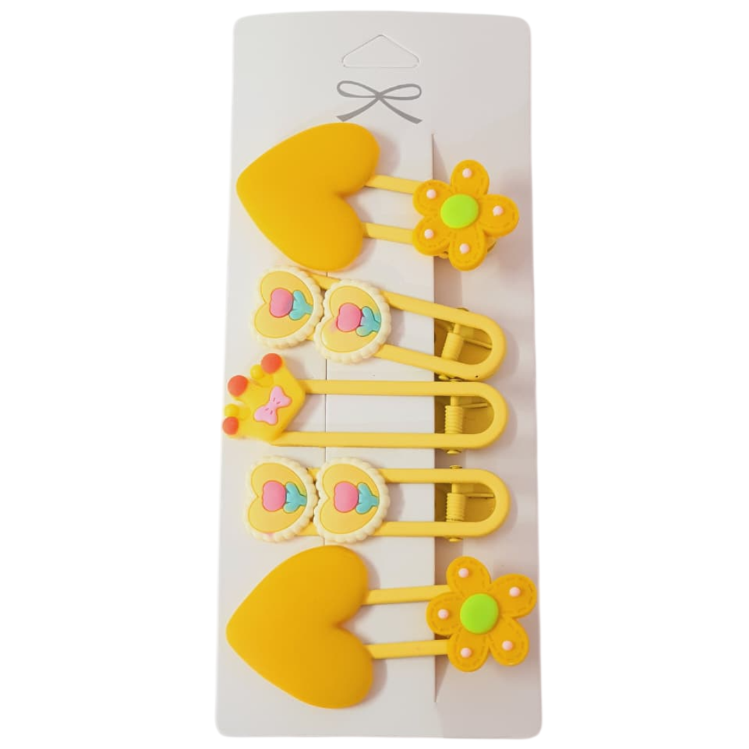 Cartoon Hair Clip Set for Kids
