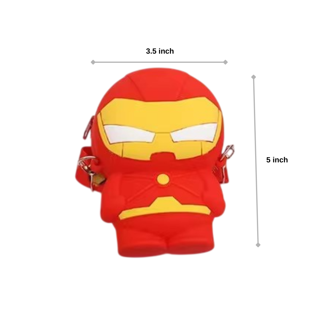 Superhero Silicon Sling Bag (1pc)