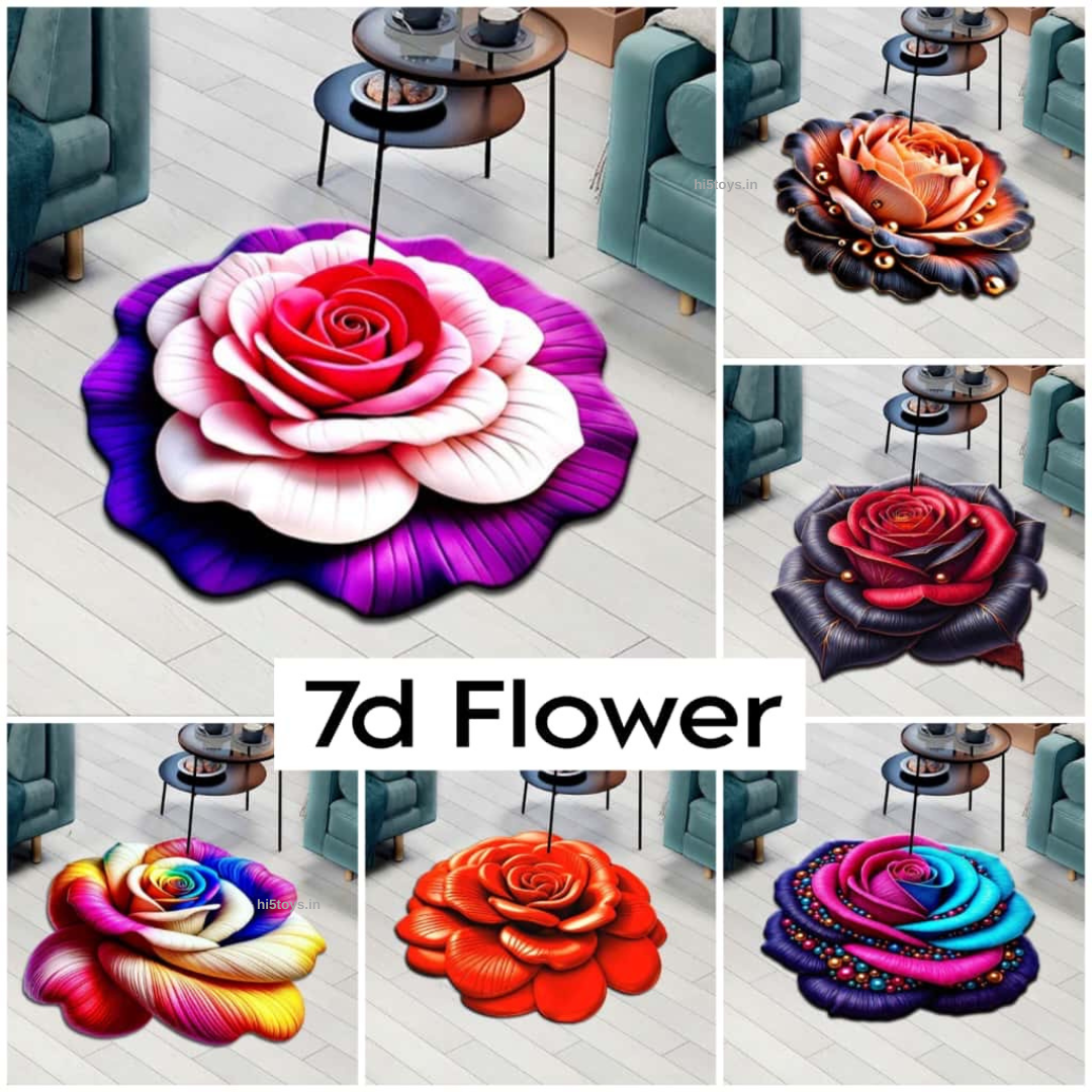 7D Rose Anti skid Waterproof Mat (1pc)