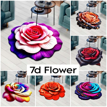 7D Rose Anti skid Waterproof Mat (1pc)