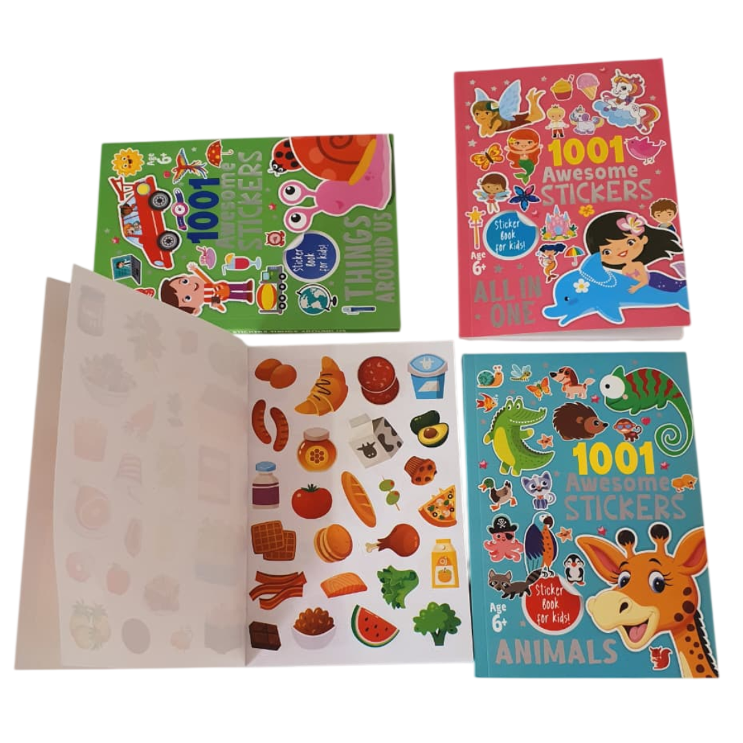 1001 Awesome Stickers