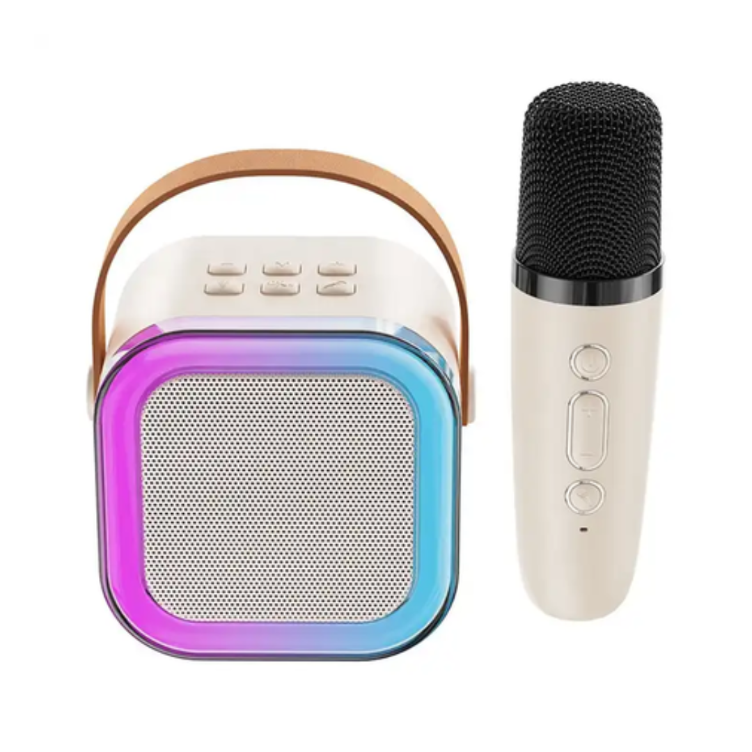 Wireless karaoke speaker with mike