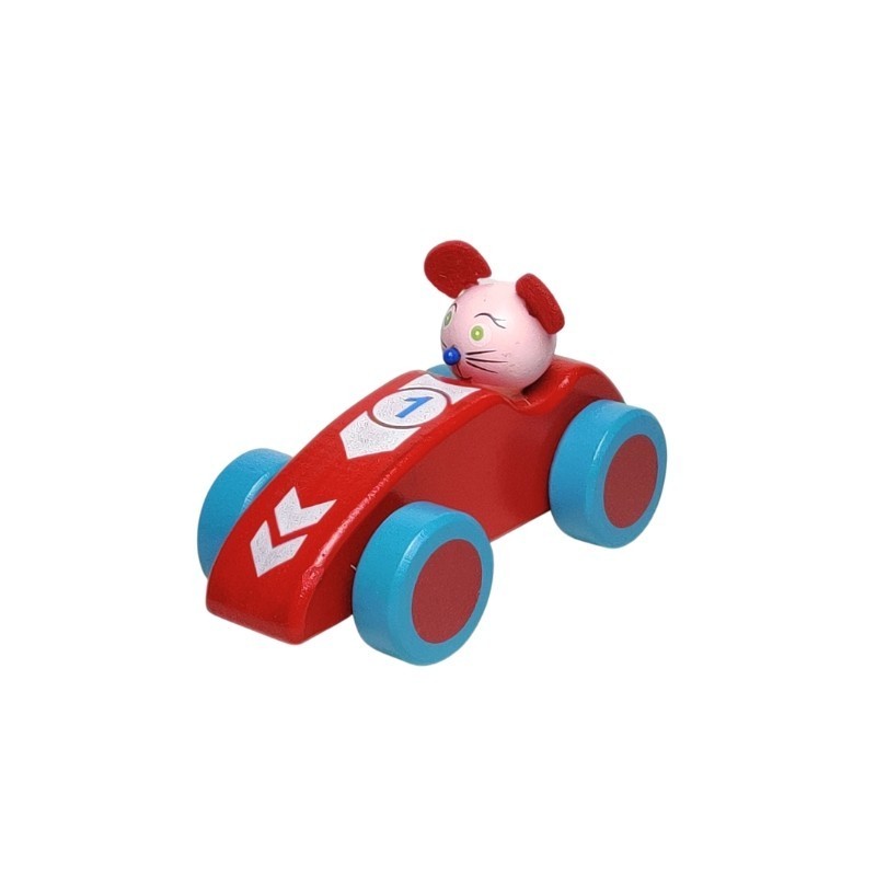 Wooden Sports Racing Car(1 PC)