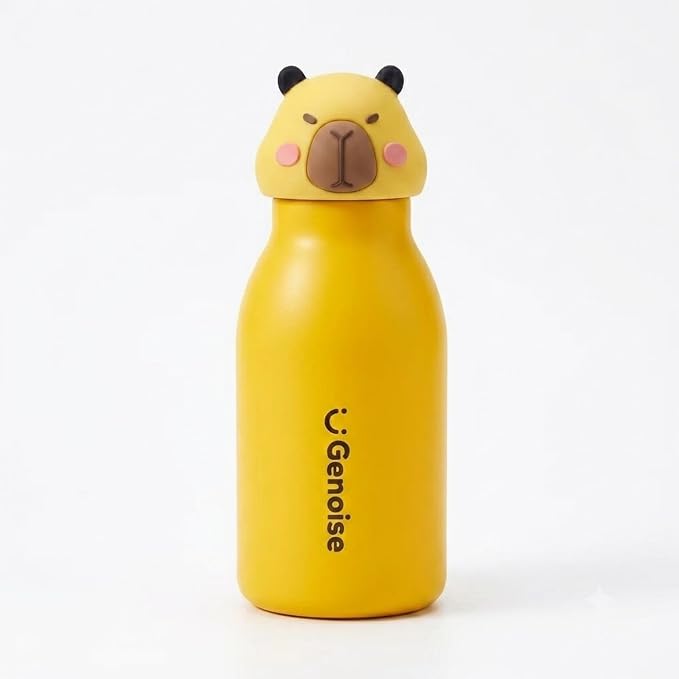 3D Animal Stainless Steel Water Bottle (450ml)