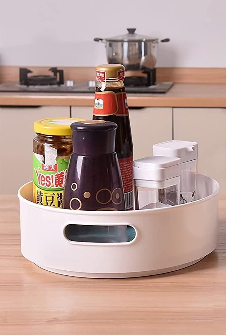 Multi-Purpose 360 Rotating Organizer Tray