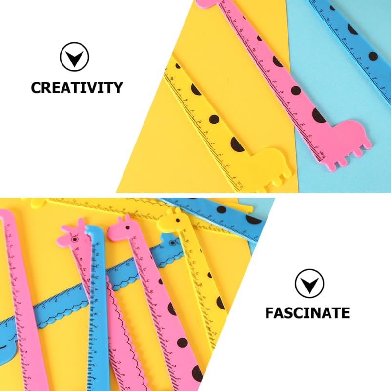 Cartoon Giraffe Ruler Set