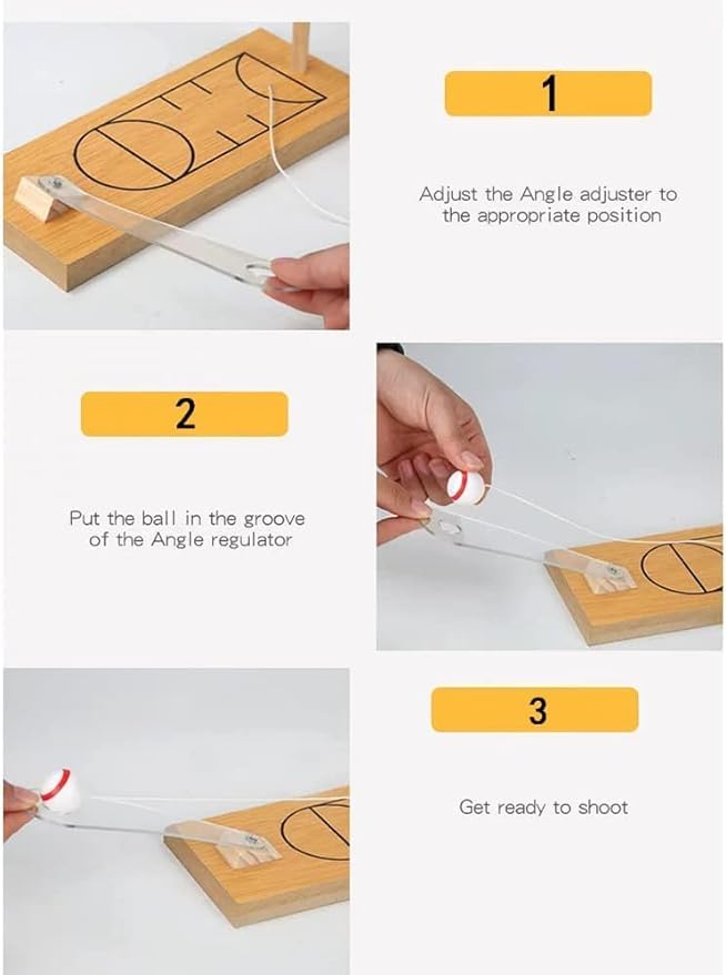 Desktop Wooden Basketball Board