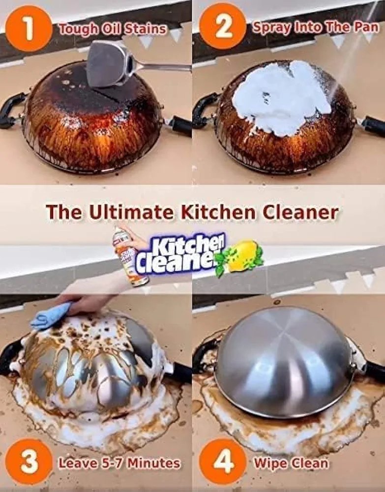 Kitchen Cleaner Spray Foam Cleaner