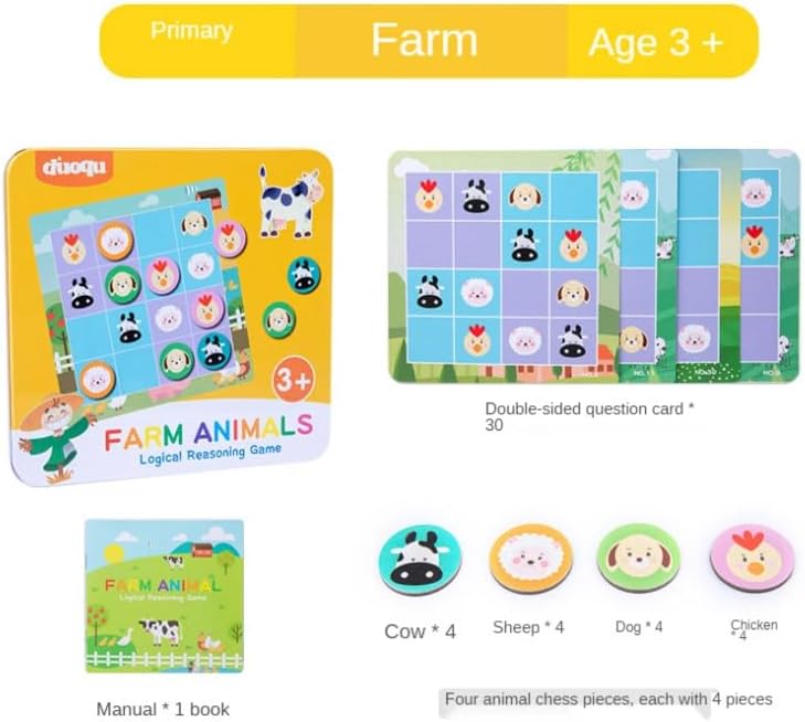 Sudoko magnetic logic game