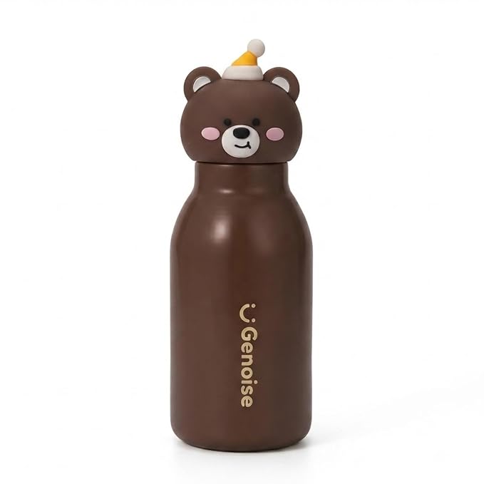 3D Animal Stainless Steel Water Bottle (450ml)