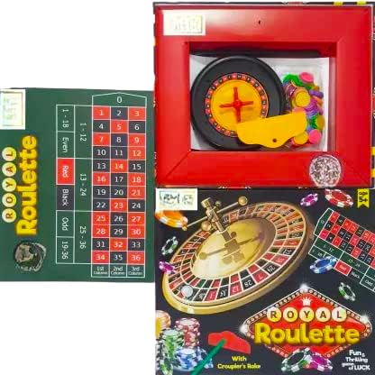 Royal Roulette with Croupier's Rake, Fun & Thrill