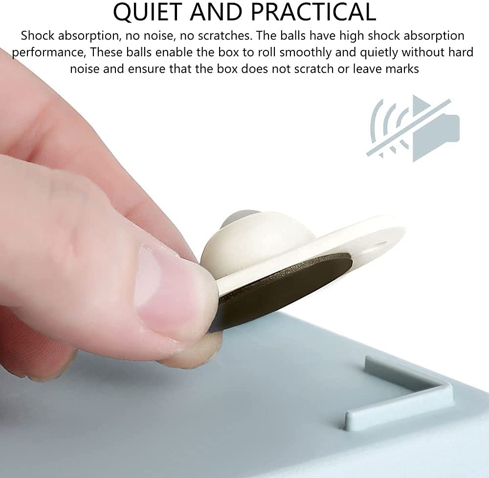 4 PCs Self-Adhesive Roller Ball