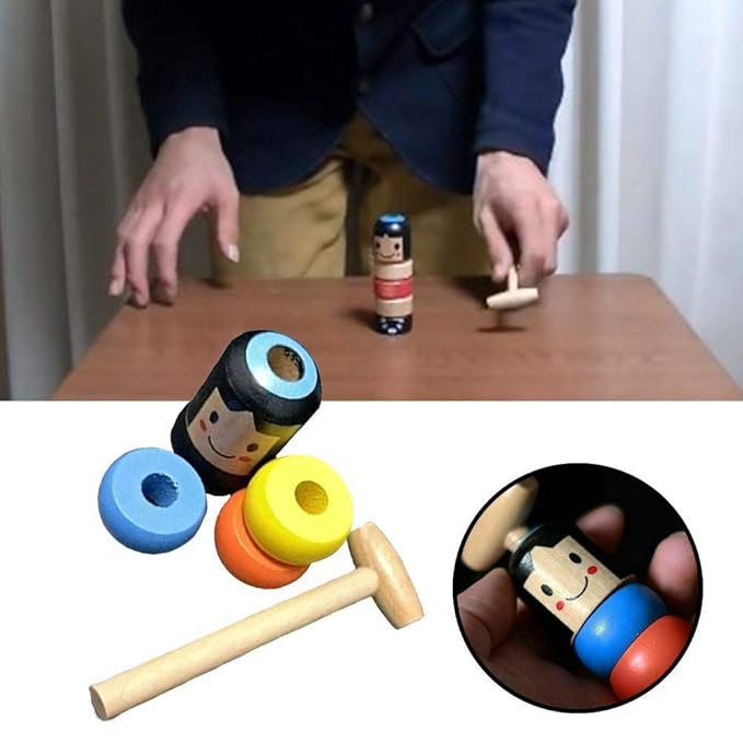 Magic Toy Immortal Unbreakable Wooden Man Toy