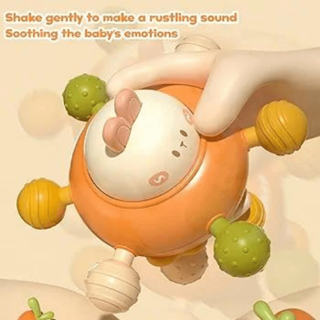 Silicone Teether with sensory activity