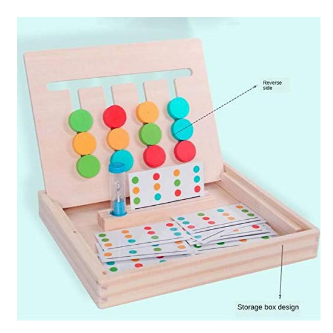 2 in 1 four color logic maze big