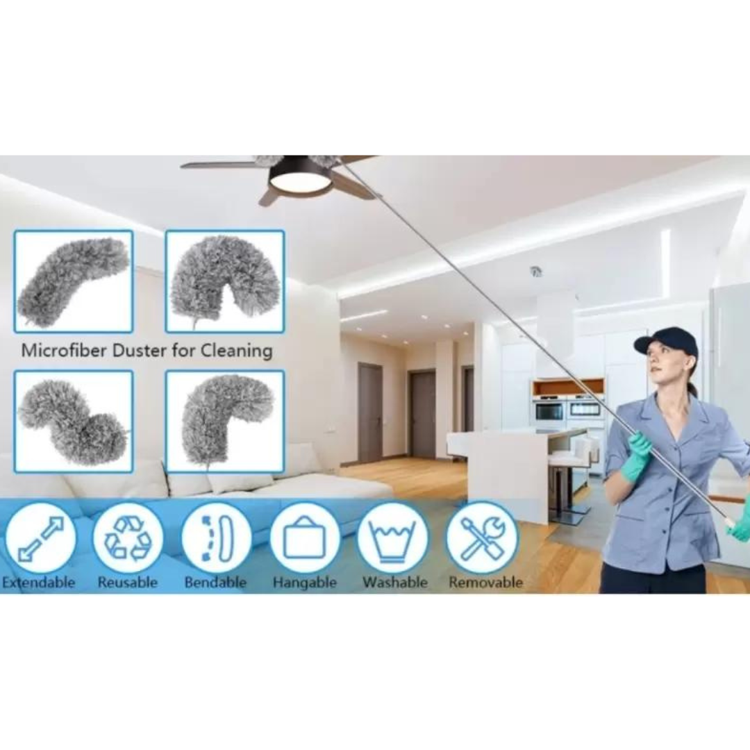 Microfibre cleaning duster